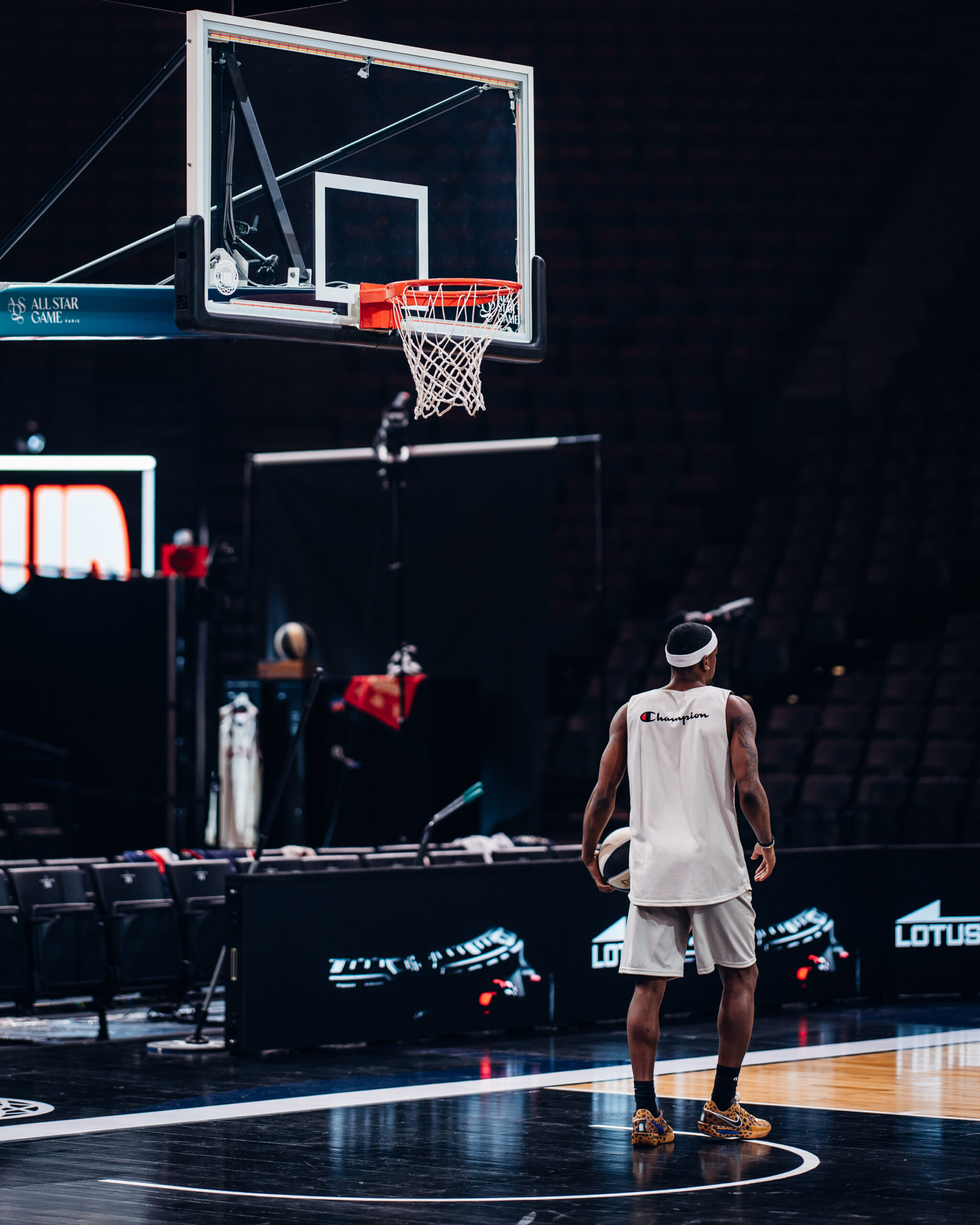 General view during the 2025 All-Star Game, an exhibition match bringing together the league’s top players BETCLIC ÉLITE Sunday, 28 December 2025 by Marie MARCEL/SIPA.