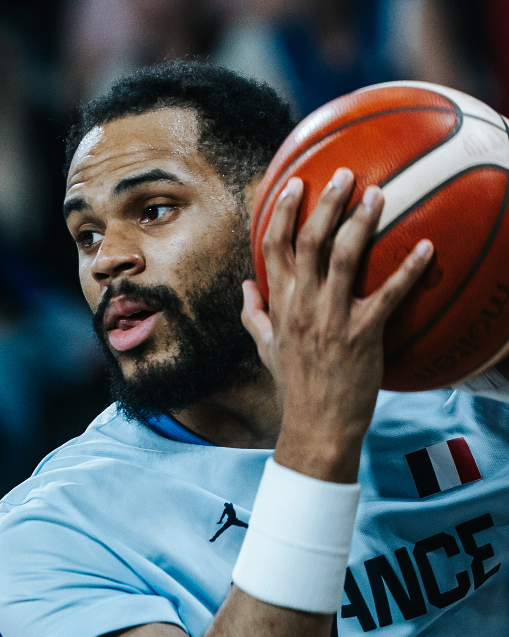 France team wins 98-79 against Hungary team - On March 1, 2026, at Antarès Arena in Le Mans, the France national basketball team faces Hungary in a crucial Group G matchup during Window 2 of the FIBA Basketball World Cup 2027 European Qualifiers. An important step on the road to the 2027 World Cup, with qualification points at stake in front of the French home crowd by Marie MARCEL/SIPA.