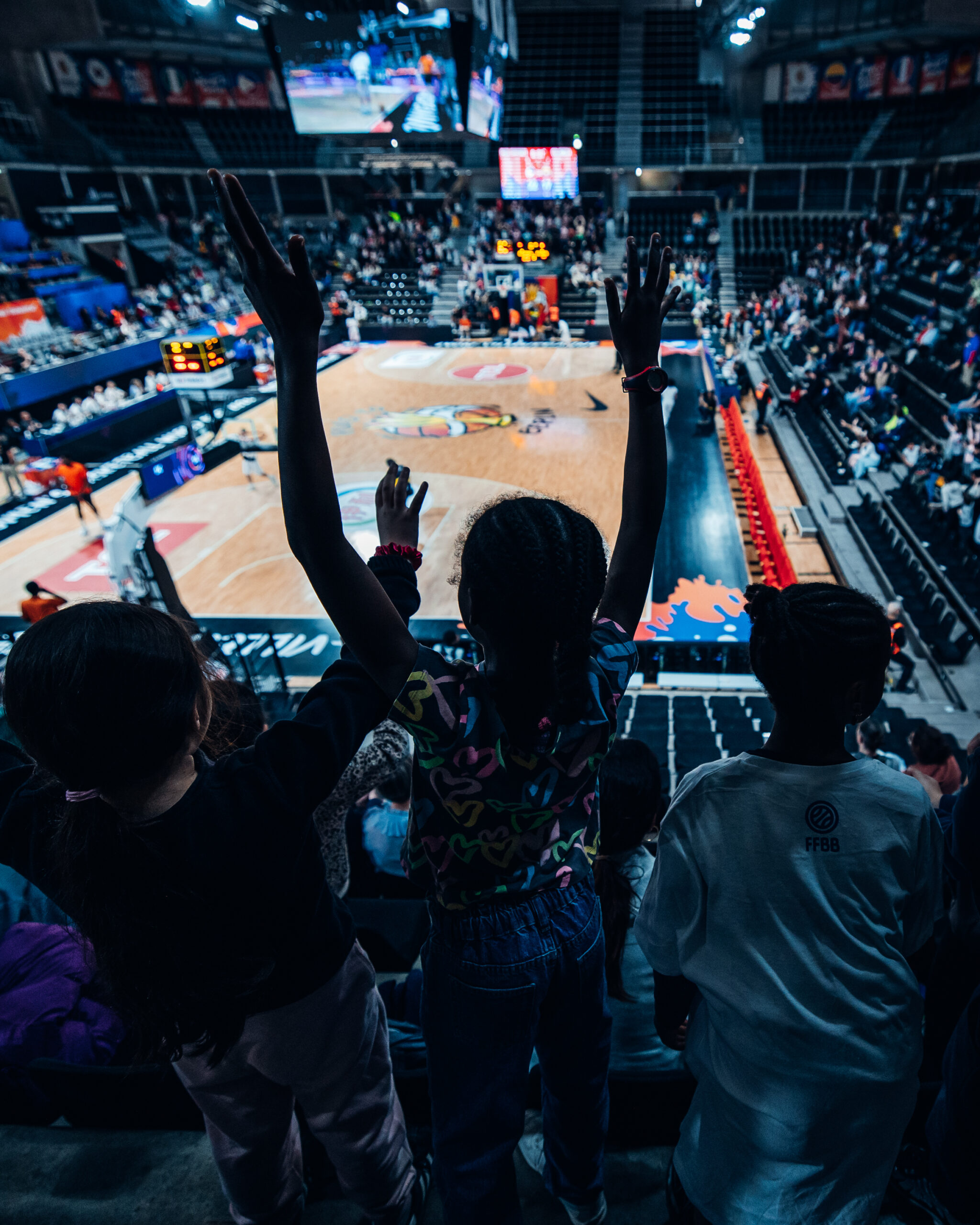 Qualifying tournament for the FIBA Women's Basketball World Cup 2026 Qualifying Tournaments, held from March 11 to 17, 2026, at the Astroballe (Villeurbanne, France). The France women's national basketball team and five other international teams (Germany, Nigeria, Colombia, Philippines, South Korea) will compete in this qualifying tournament for the FIBA Women's Basketball World Cup 2026 by Marie MARCEL/SIPA.